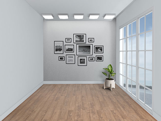 Sàn gỗ Charm Wood 8mm cốt xanh E864 chính hãng