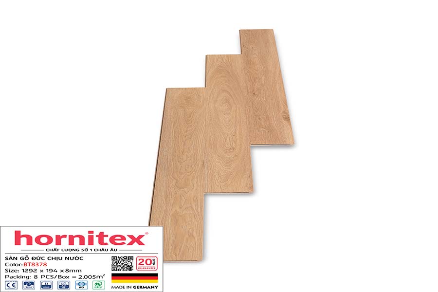 Sàn gỗ Đức Hornitex 8mm BT8378 - Ảnh 3