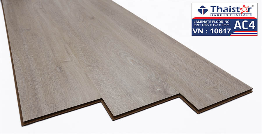Sàn gỗ Thaistar 8mm VN10617 - Ảnh 3