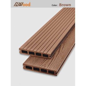 Sàn gỗ ngoài trời AWood HD140x25 Brown