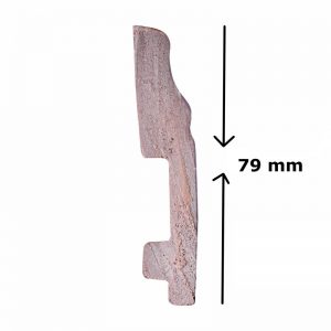 Len chân tường nhựa Hàn Quốc cao 7.9cm HPO