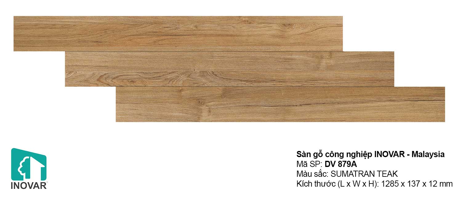 Sàn gỗ Inovar DV879 dày 12mm