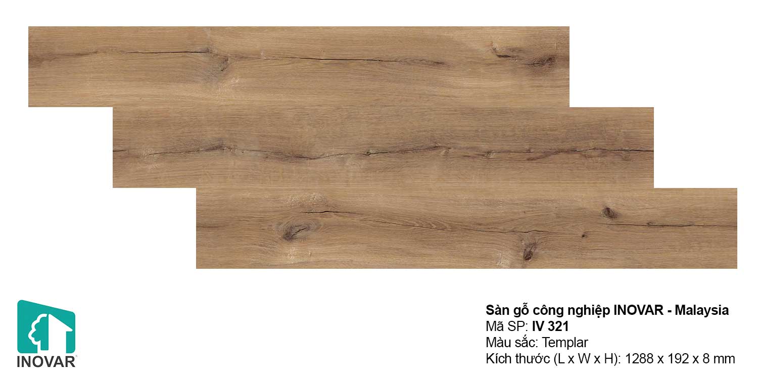 Sàn gỗ Inovar IV321 dày 8mm