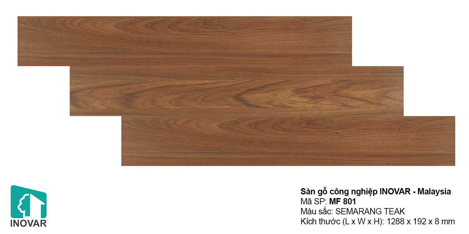 Sàn gỗ Inovar MF801 dày 8mm