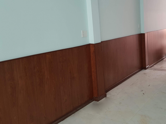 Ốp gỗ phòng khách