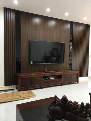 Tấm ốp nano trang trí phòng khách