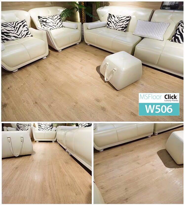 Sàn nhựa bóc dán dày 1.8mm MSFloor W506