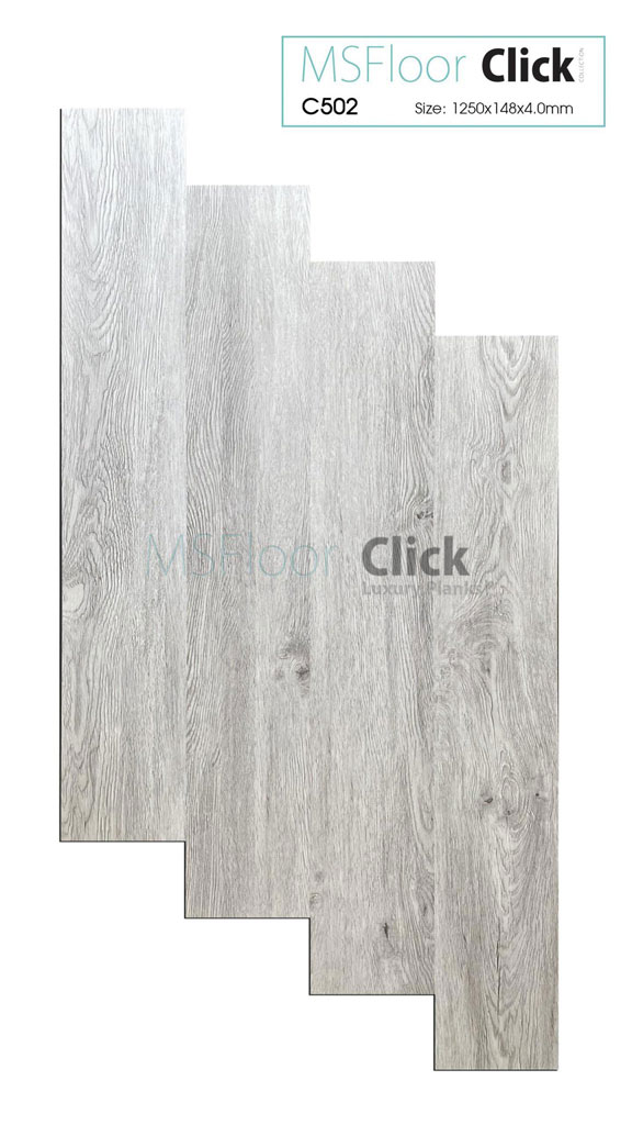 Sàn nhựa hèm khóa dày 4mm MSFloor C502
