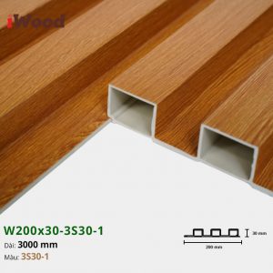Tấm ốp tường trần 3 sóng iWood 3S30-1