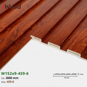 Tấm ốp tường trần 4 sóng iWood 4S9-6
