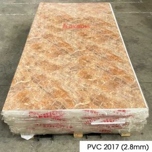 Tấm ốp PVC vân đá (nhựa giả đá) 2017