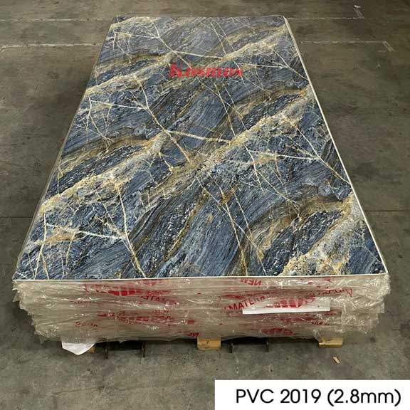 Tấm ốp PVC vân đá (nhựa giả đá) 2019