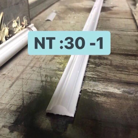 Chỉ khung viền màu trắng 3cm NT30-1