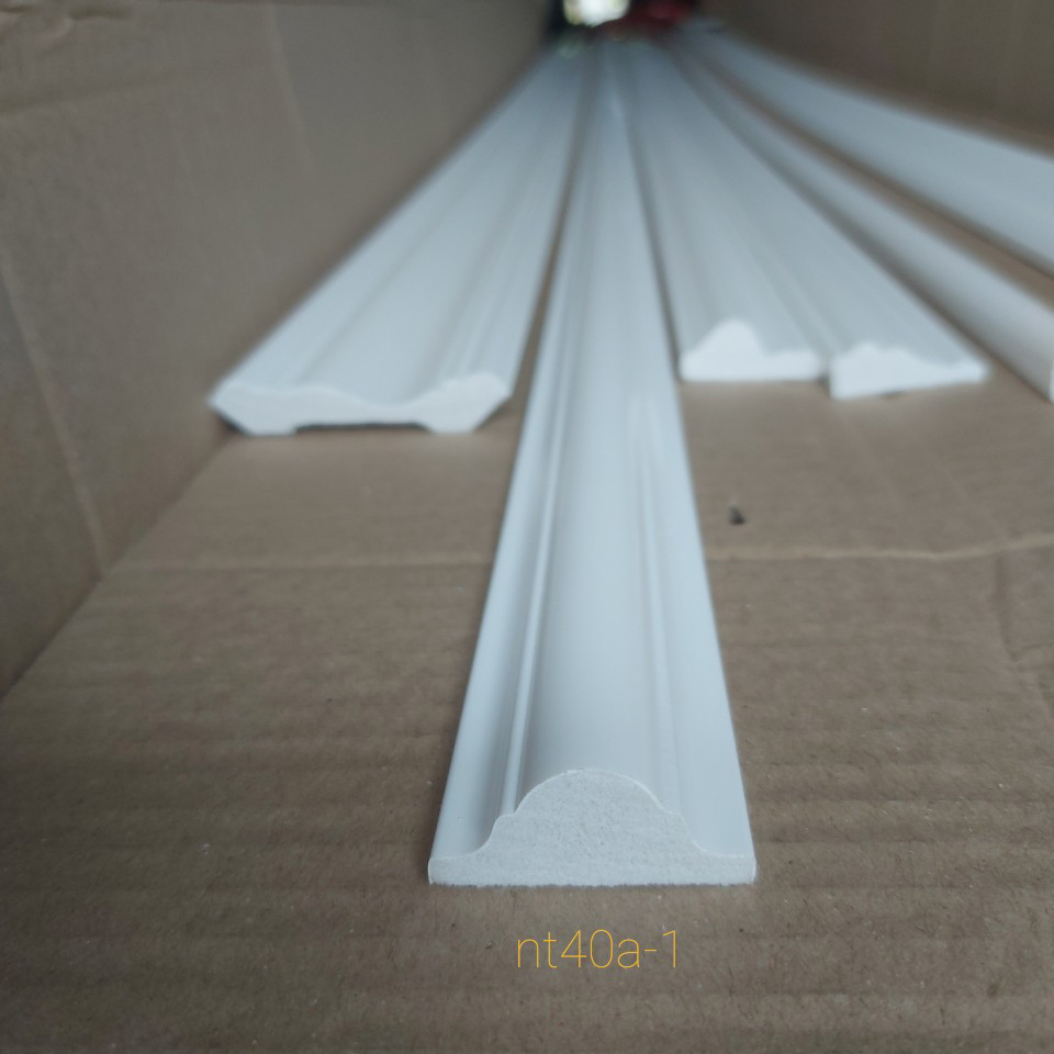 Chỉ khung viền màu trắng 4cm NT40A-1