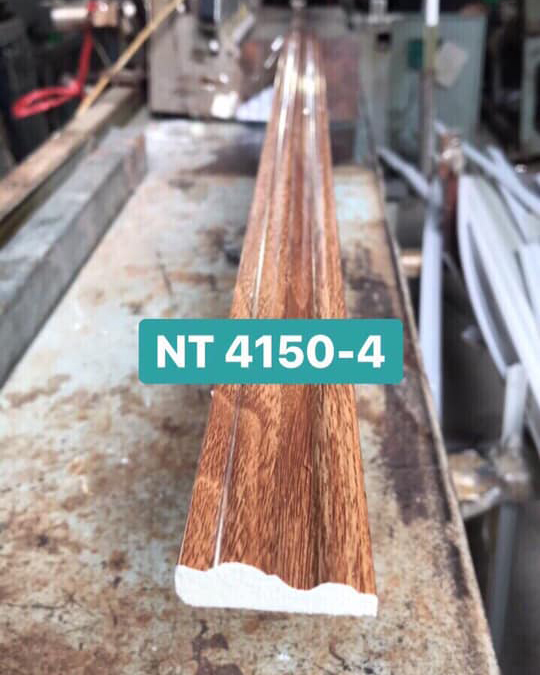 Chỉ khung viền màu vân gỗ 4cm NT4150-4