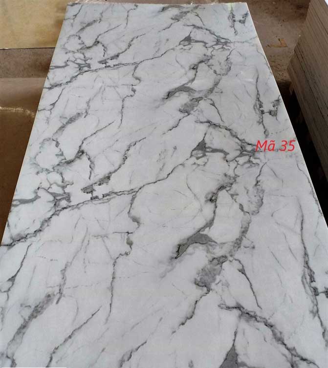 Tấm ốp PVC nhựa giả đá mẫu 35