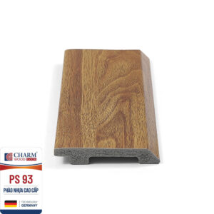 Len chân tường vân gỗ cao 9cm màu nâu PS 93
