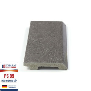 Len chân tường màu xám cao 9cm PS 99