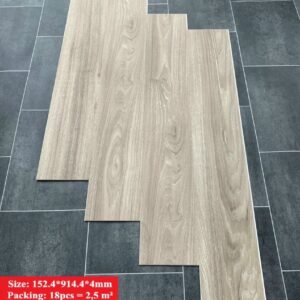 Sàn nhựa hèm khoá 4mm HS8001