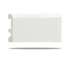 Len Chân Tường Nhựa Màu Trắng Cao 10cm